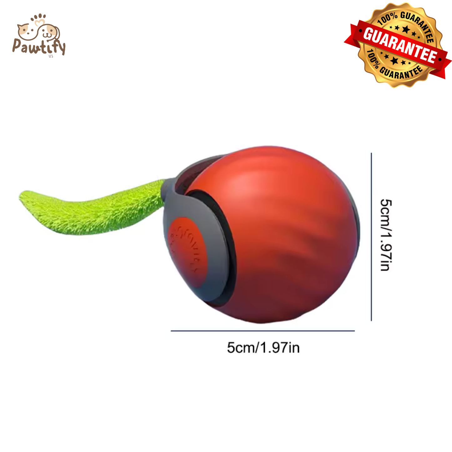 Pawtify HyperBall™ – Smart Motion Pet Toy
